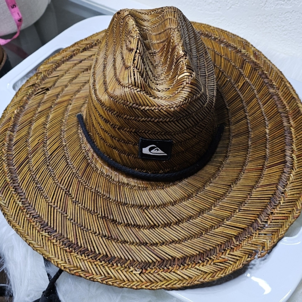 Quiksilver Brown Straw Hat